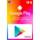Google Play Gift Card $15 USD [US]